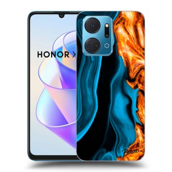 Obal pro Honor X7a - Gold blue