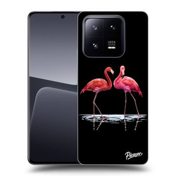 Obal pro Xiaomi 14 - Flamingos couple