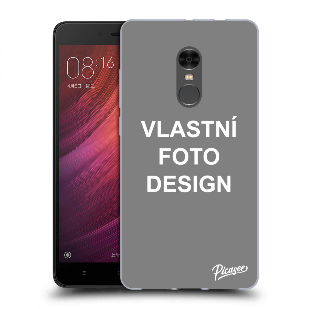 Picasee plastový černý obal pro Xiaomi Redmi Note 4 Global LTE - Vlastní fotka/motiv