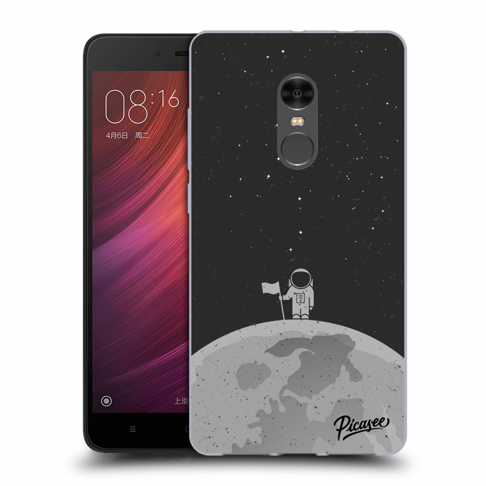 Picasee silikonový průhledný obal pro Xiaomi Redmi Note 4 Global LTE - Astronaut