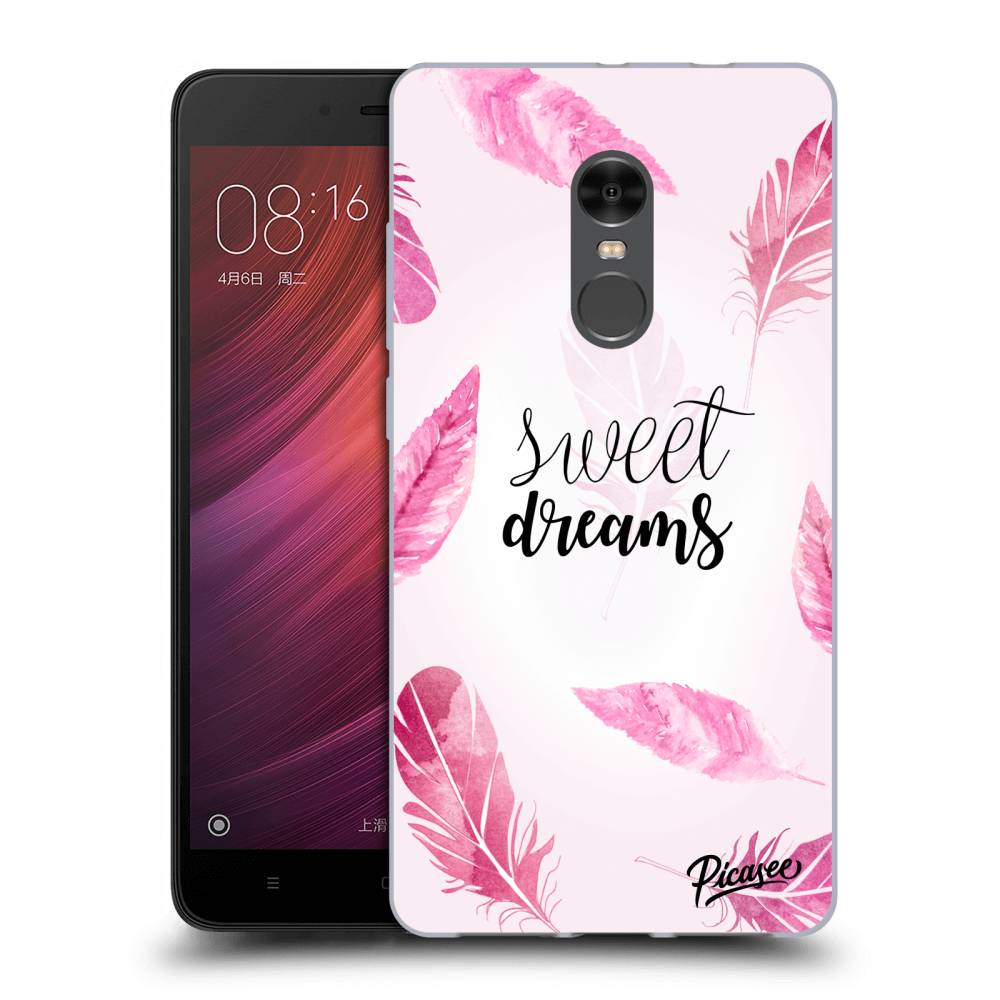 Picasee silikonový průhledný obal pro Xiaomi Redmi Note 4 Global LTE - Sweet dreams