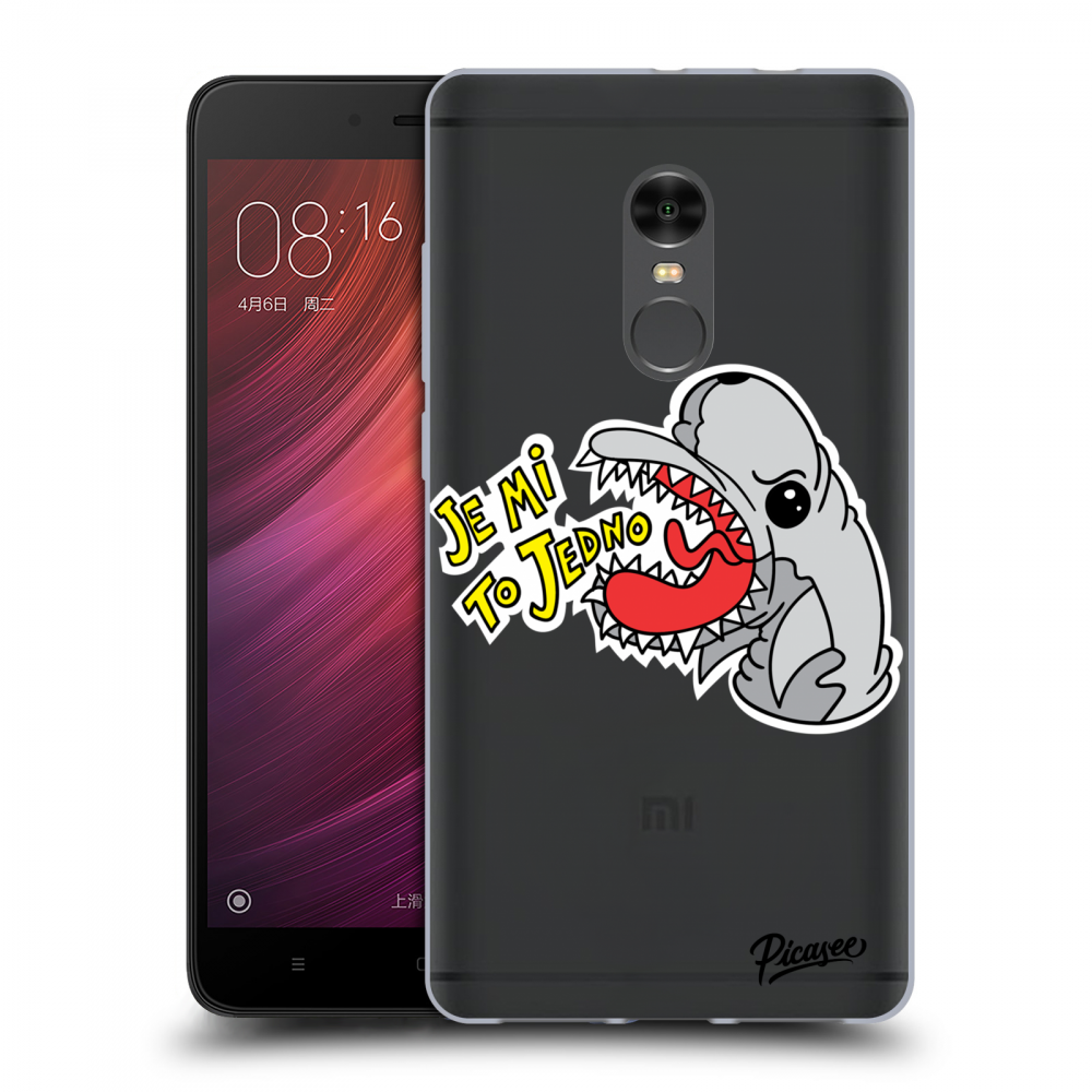 Picasee silikonový průhledný obal pro Xiaomi Redmi Note 4 Global LTE - Je mi to jedno