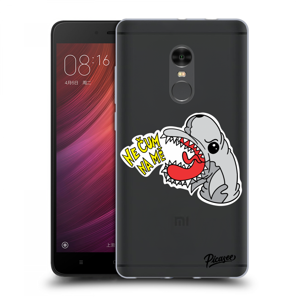 Picasee silikonový průhledný obal pro Xiaomi Redmi Note 4 Global LTE - Nečum na mě 2