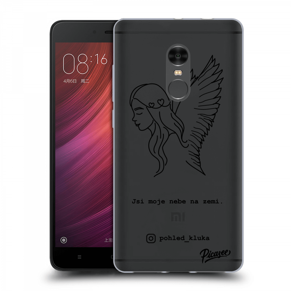 Picasee silikonový průhledný obal pro Xiaomi Redmi Note 4 Global LTE - Heaven
