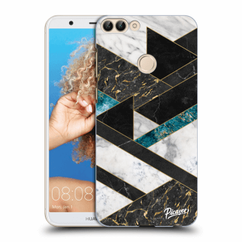 Obal pro Huawei P Smart - Dark geometry