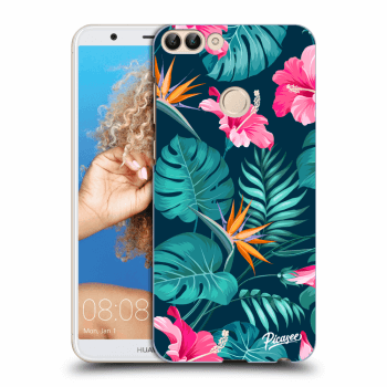 Obal pro Huawei P Smart - Pink Monstera