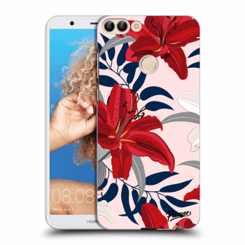 Obal pro Huawei P Smart - Red Lily