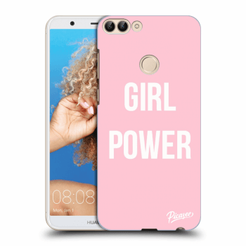 Picasee silikonový černý obal pro Huawei P Smart - Girl power