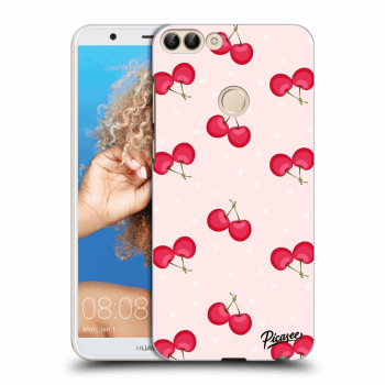 Picasee silikonový průhledný obal pro Huawei P Smart - Cherries