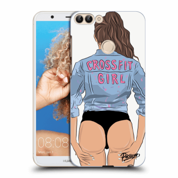 Obal pro Huawei P Smart - Crossfit girl - nickynellow