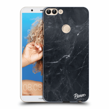 Obal pro Huawei P Smart - Black marble