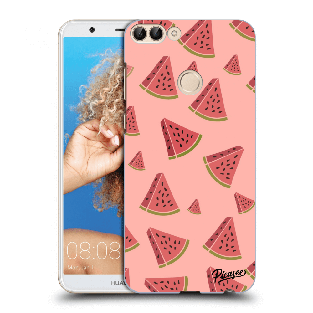 Picasee silikonový průhledný obal pro Huawei P Smart - Watermelon