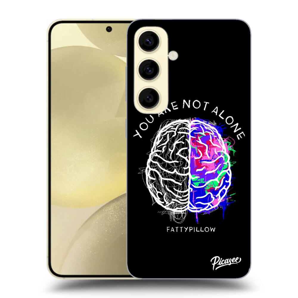 Picasee ULTIMATE CASE PowerShare pro Samsung Galaxy S24 S921B 5G - Brain - White