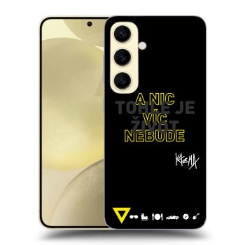 Obal pro Samsung Galaxy S24 S921B 5G - Kazma - TOHLE JE ŽIVOT A NIC VÍC NEBUDE