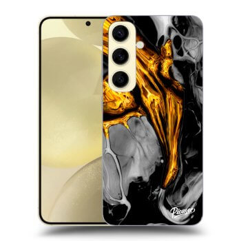 Obal pro Samsung Galaxy S24 S921B 5G - Black Gold