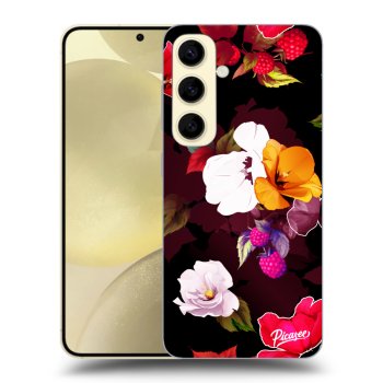 Obal pro Samsung Galaxy S24 S921B 5G - Flowers and Berries