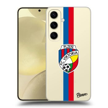 Picasee silikonový průhledný obal pro Samsung Galaxy S24 S921B 5G - FC Viktoria Plzeň H