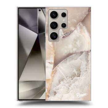 Obal pro Samsung Galaxy S24 Ultra S928B 5G - Cream marble