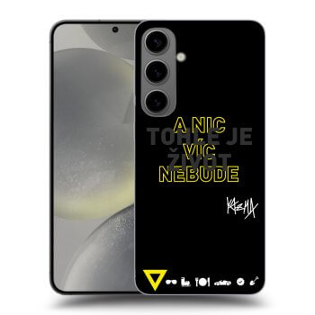Obal pro Samsung Galaxy S24+ S926B 5G - Kazma - TOHLE JE ŽIVOT A NIC VÍC NEBUDE