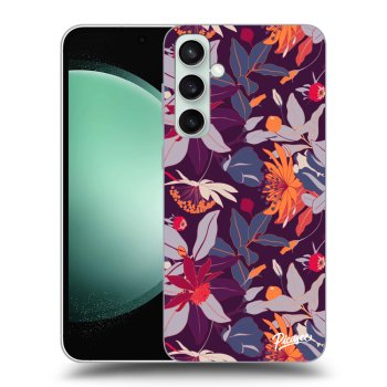 Obal pro Samsung Galaxy S23 FE S711B - Purple Leaf