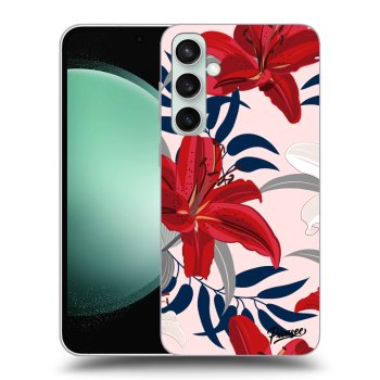 Obal pro Samsung Galaxy S23 FE S711B - Red Lily