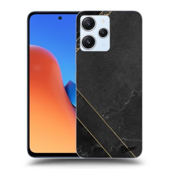 Obal pro Xiaomi Redmi 12 5G - Black tile