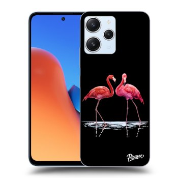 Obal pro Xiaomi Redmi 12 5G - Flamingos couple