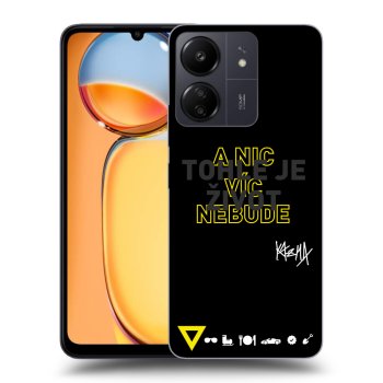 Obal pro Xiaomi Redmi 13C 4G - Kazma - TOHLE JE ŽIVOT A NIC VÍC NEBUDE