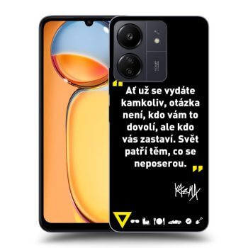 Obal pro Xiaomi Redmi 13C 4G - Kazma - SVĚT PATŘÍ TĚM, CO SE NEPOSEROU