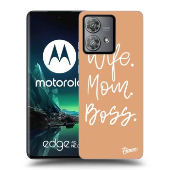 Obal pro Motorola Edge 40 Neo - Boss Mama