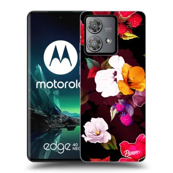 Obal pro Motorola Edge 40 Neo - Flowers and Berries