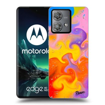 Obal pro Motorola Edge 40 Neo - Bubbles