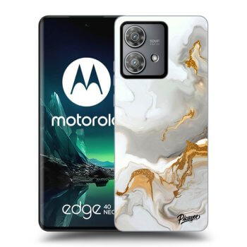 Picasee silikonový průhledný obal pro Motorola Edge 40 Neo - Her