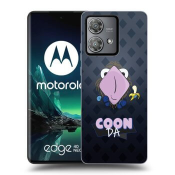 Obal pro Motorola Edge 40 Neo - COONDA chlupatka - tmavá