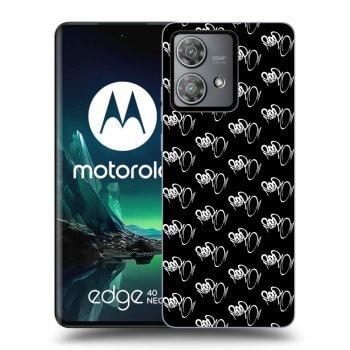 Obal pro Motorola Edge 40 Neo - Separ - White On Black