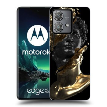 Obal pro Motorola Edge 40 Neo - Gold - Black
