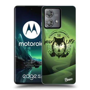 Obal pro Motorola Edge 40 Neo - Wolf life
