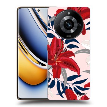 Obal pro Realme 11 Pro+ - Red Lily