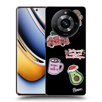 Obal pro Realme 11 Pro+ - Christmas Stickers