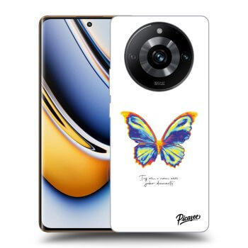 Obal pro Realme 11 Pro+ - Diamanty White