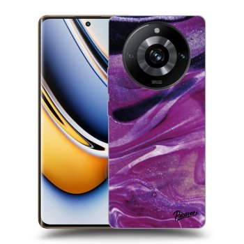 Obal pro Realme 11 Pro+ - Purple glitter