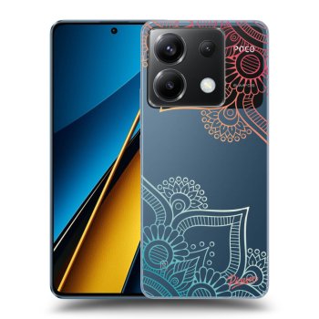 Obal pro Xiaomi Poco X6 - Flowers pattern
