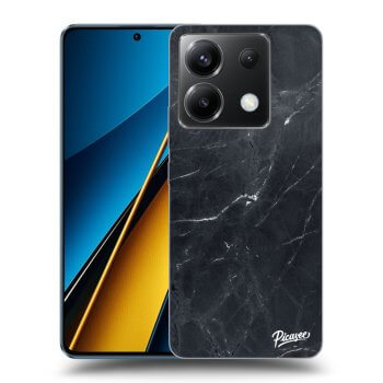 Obal pro Xiaomi Poco X6 - Black marble