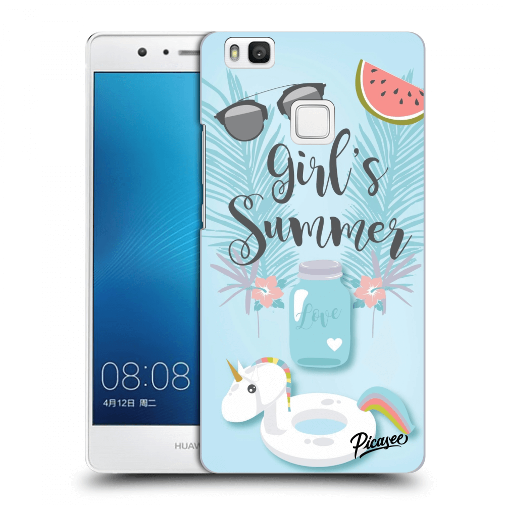 Picasee silikonový průhledný obal pro Huawei P9 Lite - Girls Summer