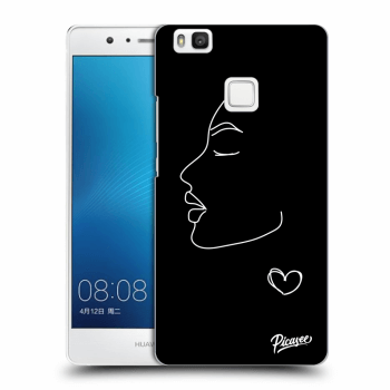 Picasee silikonový černý obal pro Huawei P9 Lite - Couple girl White