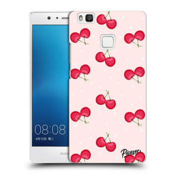 Picasee silikonový průhledný obal pro Huawei P9 Lite - Cherries