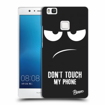 Picasee silikonový černý obal pro Huawei P9 Lite - Don't Touch My Phone