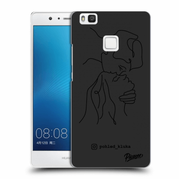 Picasee silikonový černý obal pro Huawei P9 Lite - Forehead kiss