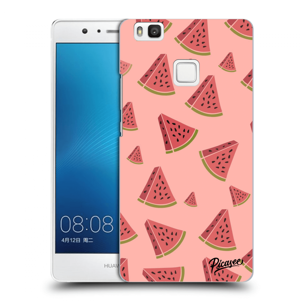 Picasee silikonový černý obal pro Huawei P9 Lite - Watermelon