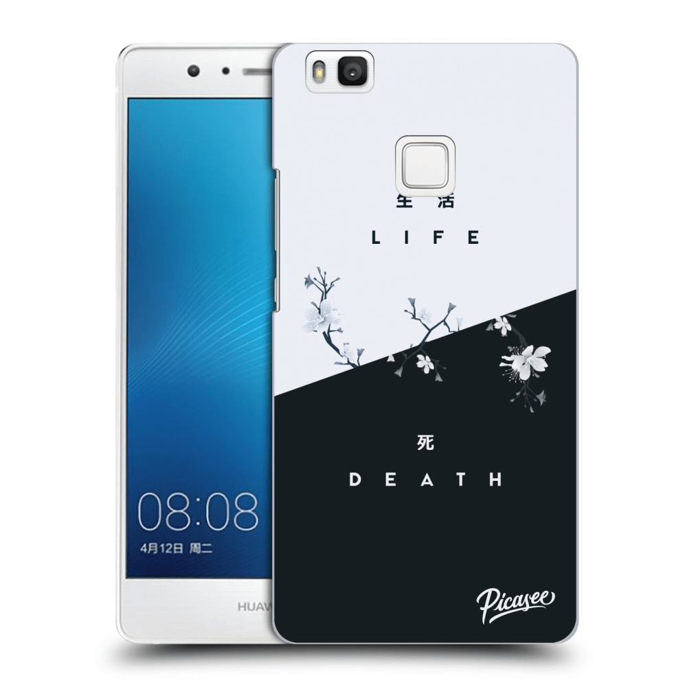 Picasee silikonový černý obal pro Huawei P9 Lite - Life - Death